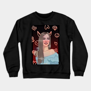 devil girl Crewneck Sweatshirt